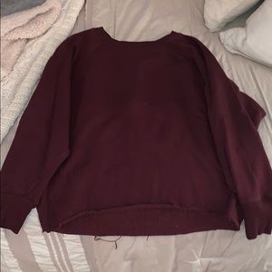 Aerie Raw Cut City Sweatshirt